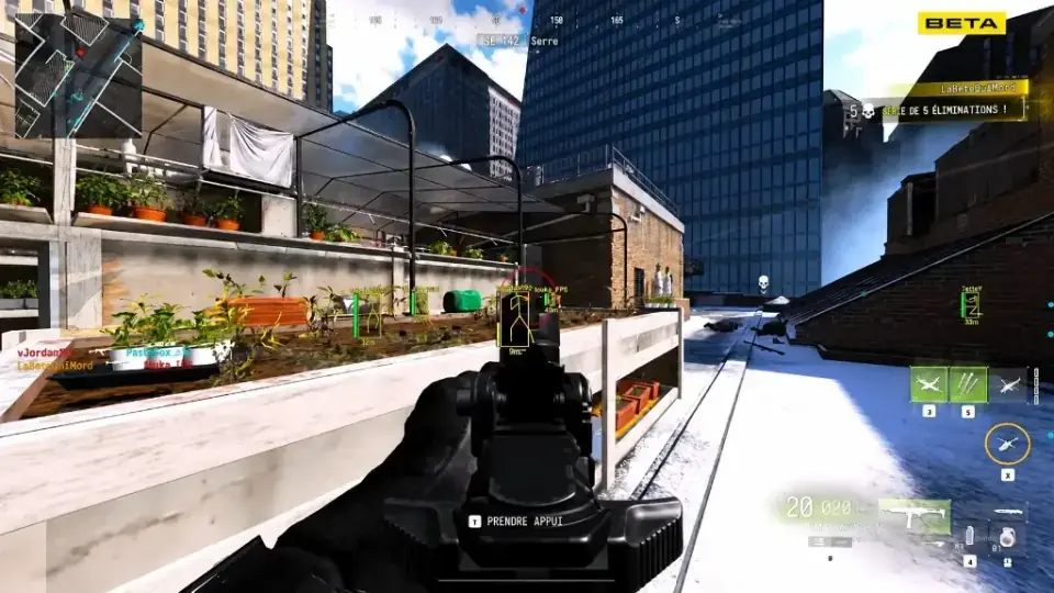 MW4 Player ESP gameplay